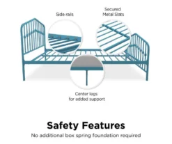 Navogratz Bushwick Metal Bed 37 Navogratz Bushwick Metal Bed -Happy Home Area 810548779 5