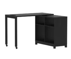 Real Living Seven Hills Metal & Melamine 4-Cube Pivot Desk With USB Charging -Happy Home Area 810561092 2