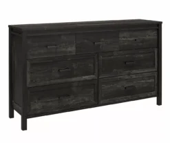 Happy Home Area 28 Silverton Black Oak 7-Drawer Dresser