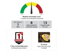 CosmoLiving Westerleigh Lift Top Desk -Happy Home Area 810589031 2