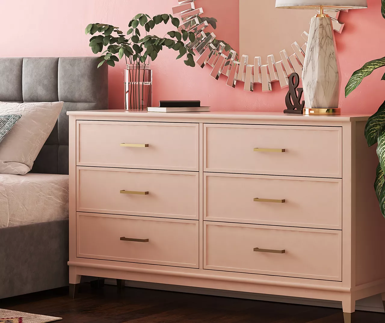 CosmoLiving Westerleigh 6-Drawer Dresser 14 CosmoLiving Westerleigh 6-Drawer Dresser - Image 14