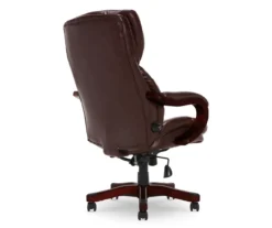 Serta Conway Big & Tall Bonded Leather Office Chair -Happy Home Area 810590315 5 1
