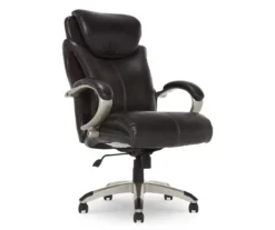 Dayton Dark Brown Big & Tall Bonded Leather Office Chair -Happy Home Area 810590372 4