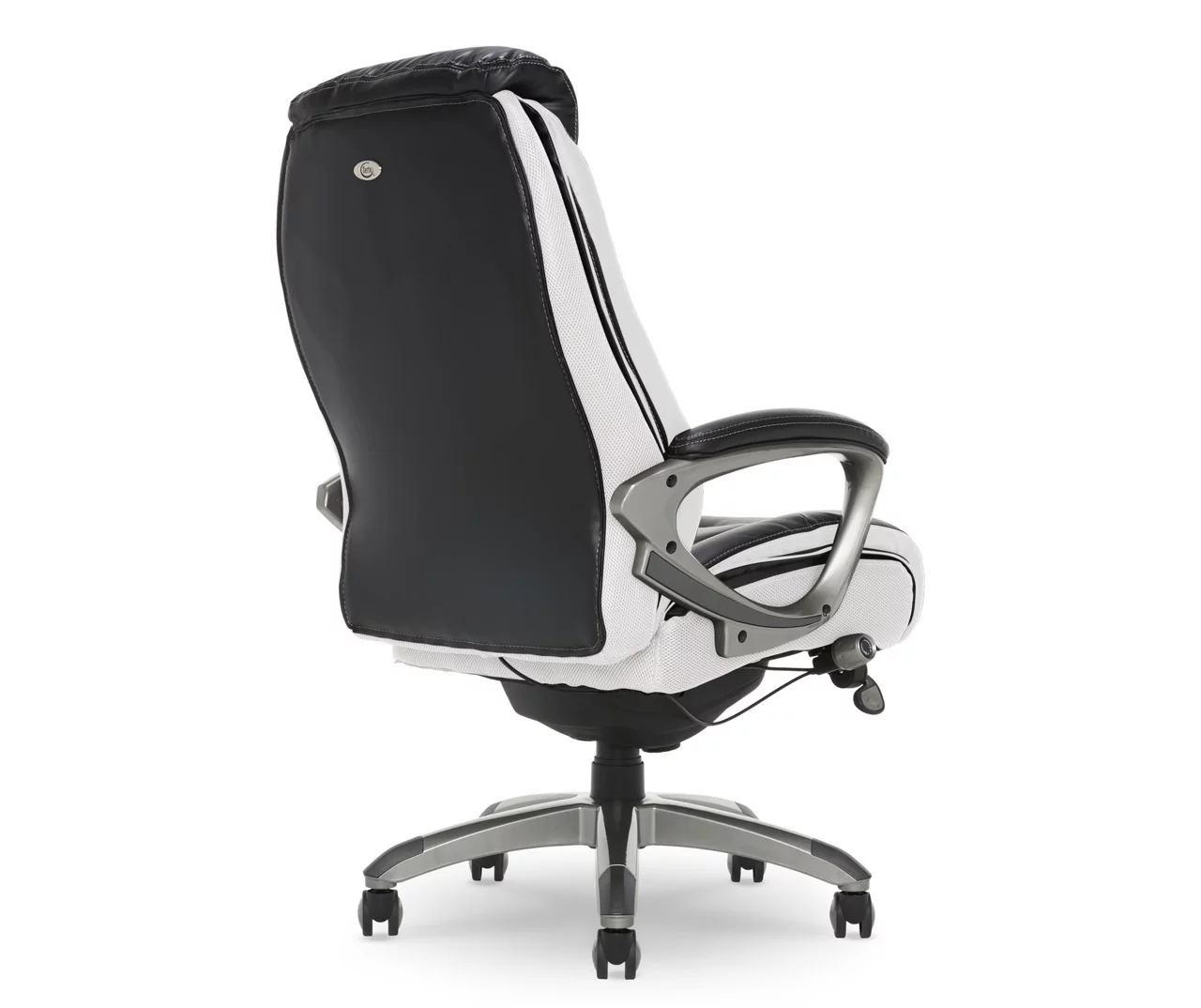 Lautner Black Executive Bonded Leather Office Chair 3 Lautner Black Executive Bonded Leather Office Chair - Image 3