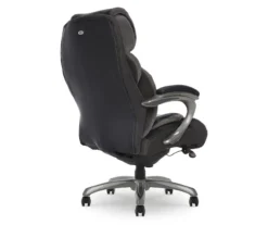 Jackson Black Big & Tall Executive Office Chair -Happy Home Area 810590378 4