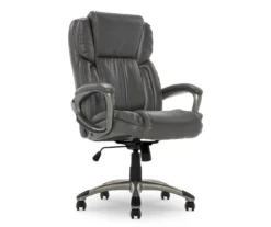 Serta Garret Executive Bonded Leather Office Chair 23 Serta Garret Executive Bonded Leather Office Chair -Happy Home Area 810590386 A0