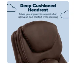 Claremont Chestnut Brown Bonded Leather Office Chair -Happy Home Area 810590393 10