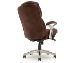 Claremont Chestnut Brown Bonded Leather Office Chair -Happy Home Area 810590393 5