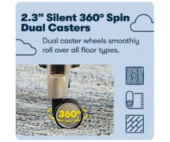 Claremont Light Gray Fabric Office Chair 24 Claremont Light Gray Fabric Office Chair -Happy Home Area 810590395 12 1