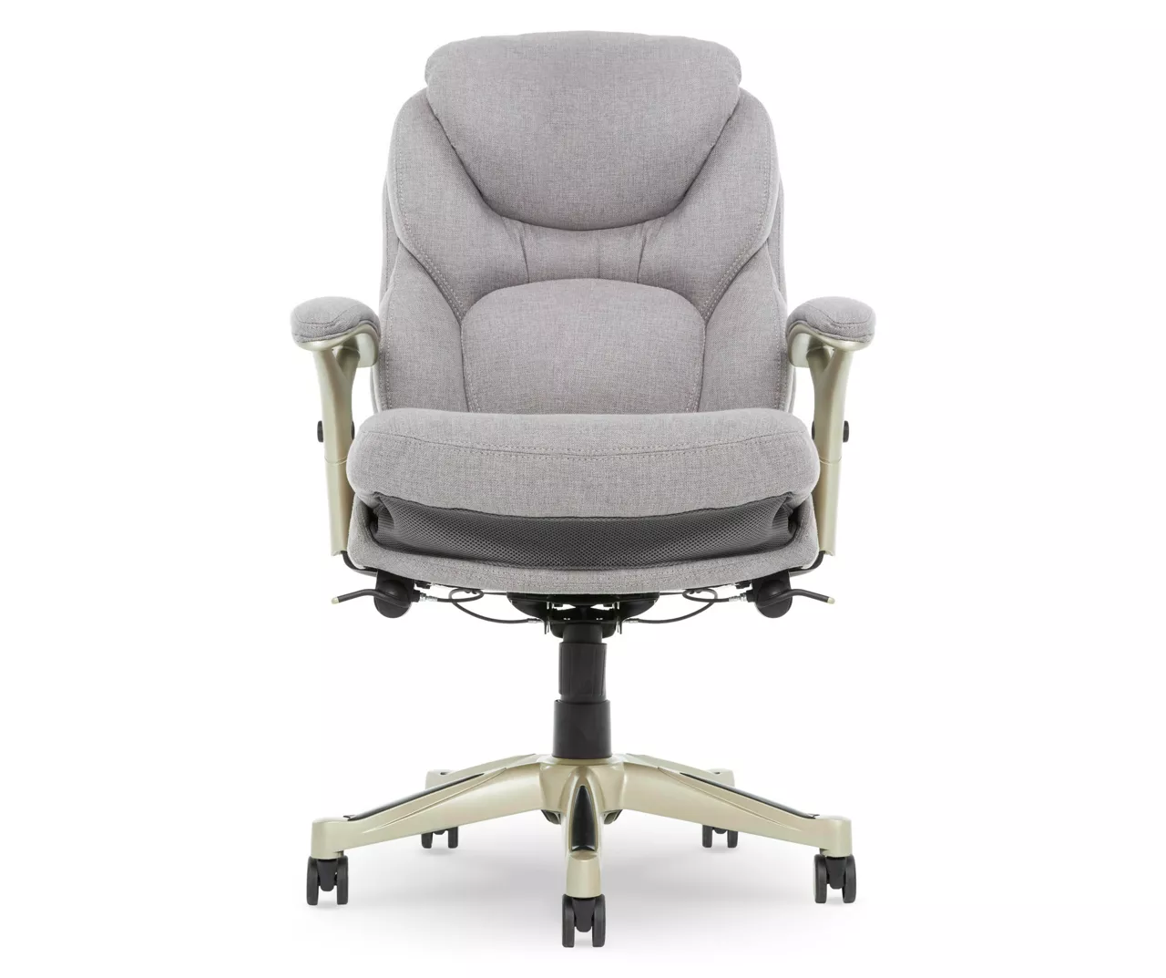 Claremont Light Gray Fabric Office Chair 1 Claremont Light Gray Fabric Office Chair