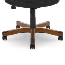 Conway Black Big & Tall Bonded Leather Office Chair -Happy Home Area 810590408 61