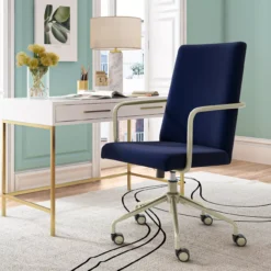 Giselle Velvet Office Chair -Happy Home Area 810590416 21