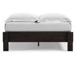 Piperton Black Full Platform Bed Base -Happy Home Area 810591751 3