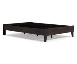 Piperton Black Full Platform Bed Base -Happy Home Area 810591751 5