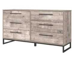 Neilsville Whitewash 6-Drawer Dresser -Happy Home Area 810591829 1