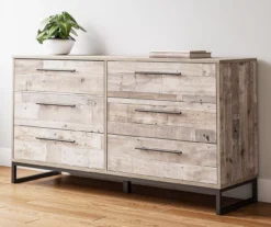 Neilsville Whitewash 6-Drawer Dresser -Happy Home Area 810591829 8
