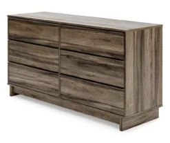 Shallifer Brown 6-Drawer Dresser -Happy Home Area 810591842 1