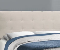 Monarch Linen Tufted Low Profile Bed -Happy Home Area 810598499 B8