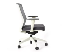 Atto Off-White & Gray Office Chair -Happy Home Area 810624144 A2 1